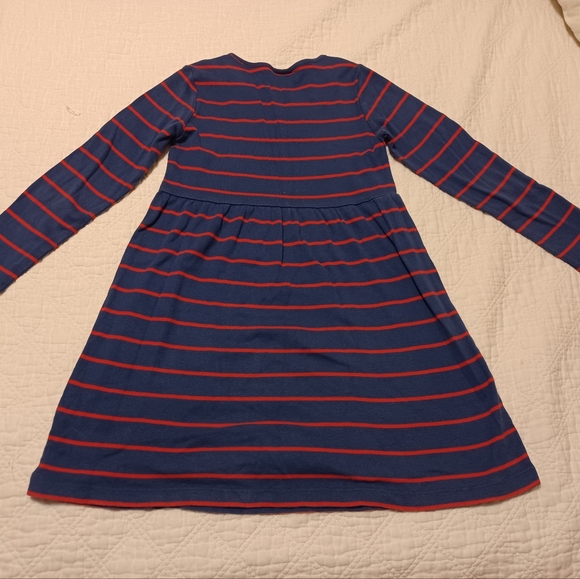 Mini Boden Striped Dress 7-8 years - Picture 3 of 3